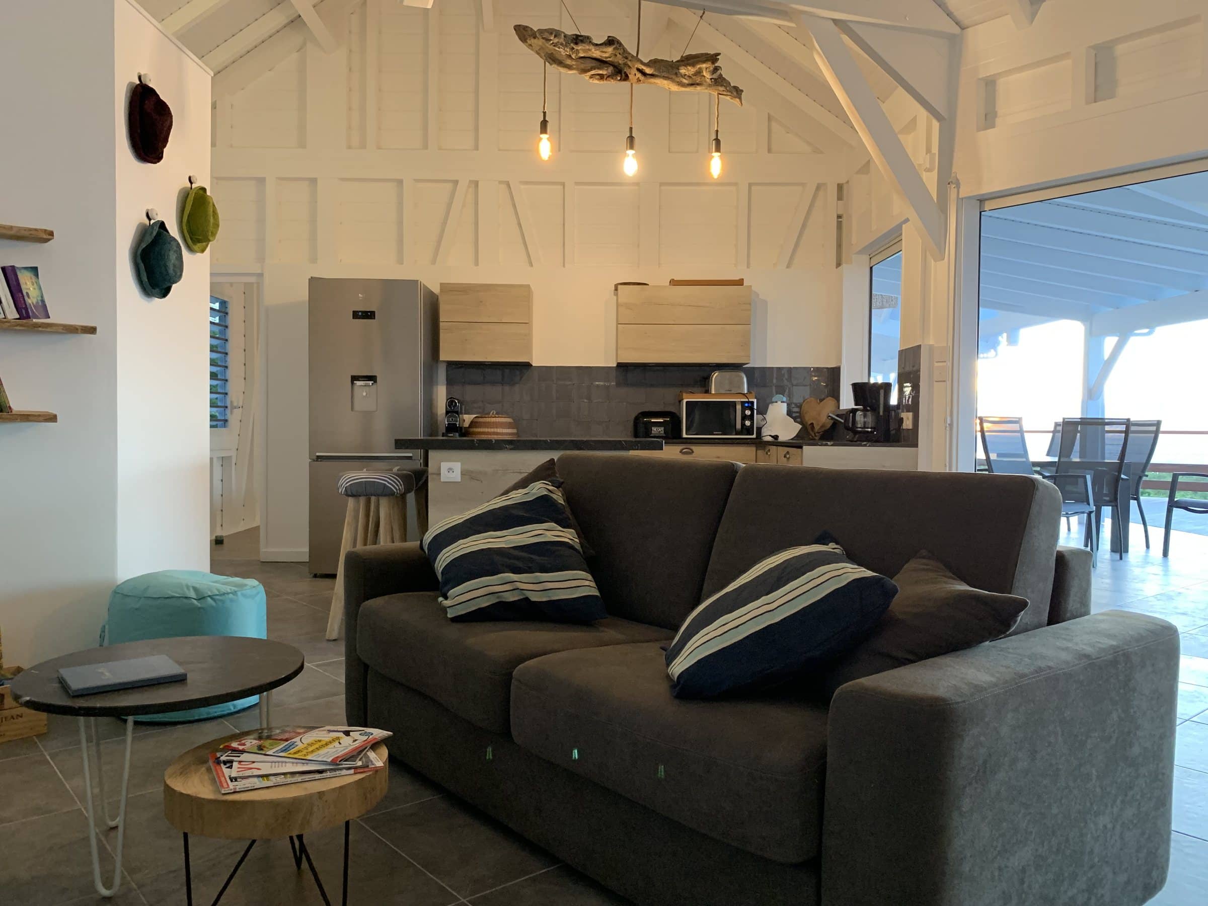 The living area